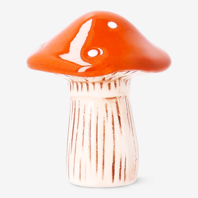 Decorative red mushroom - 8 cm