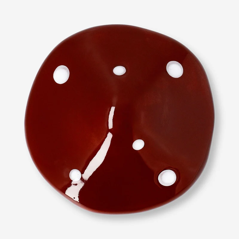 Decorative brown mushroom - 10 cm