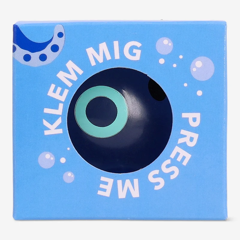 Press me toy - Blue octopus