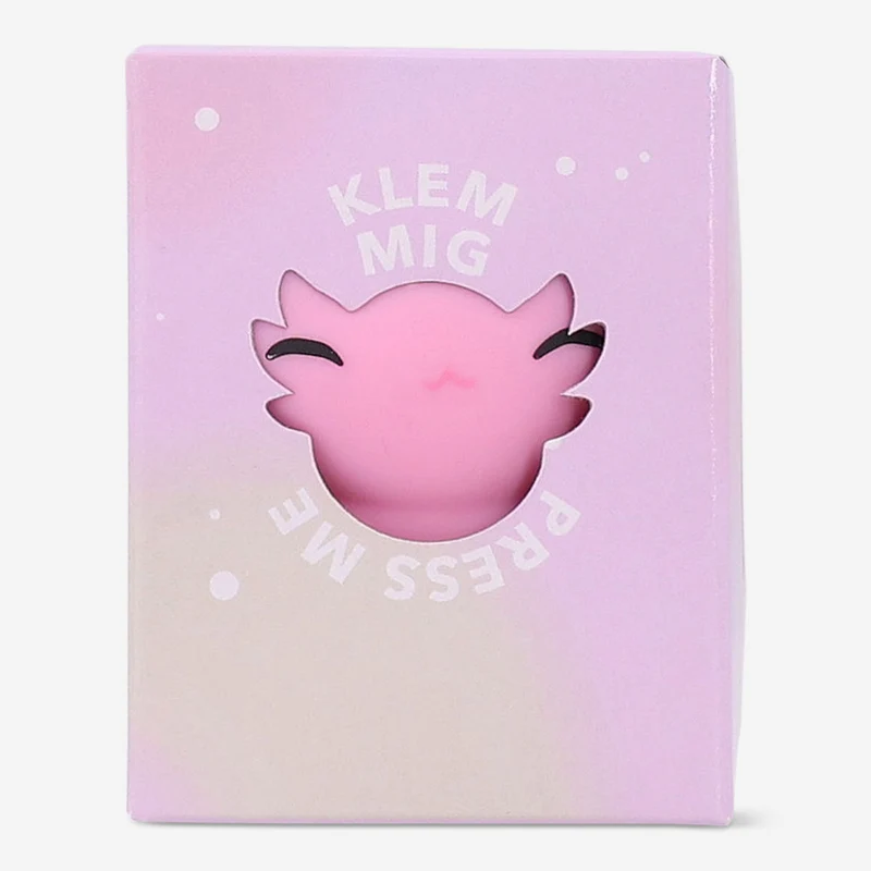 Press me toy - Pink axolotl