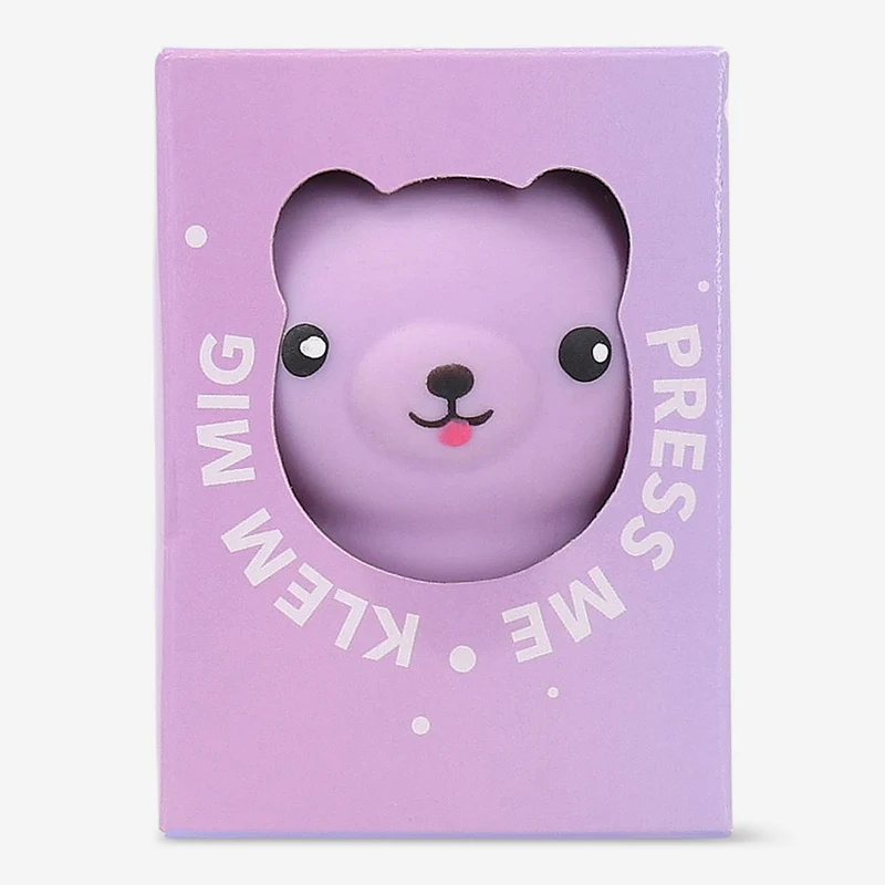 Press me toy - Purple bear