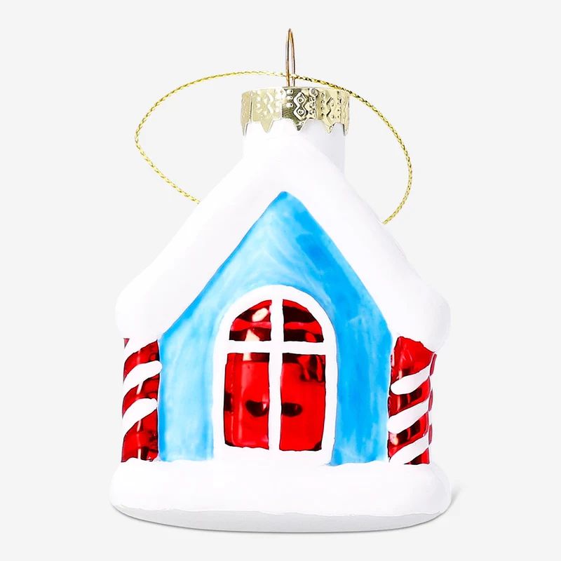 Bauble - Snow covered house
