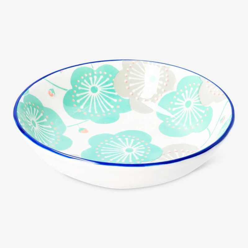 Bowl with flower print - 14 cm