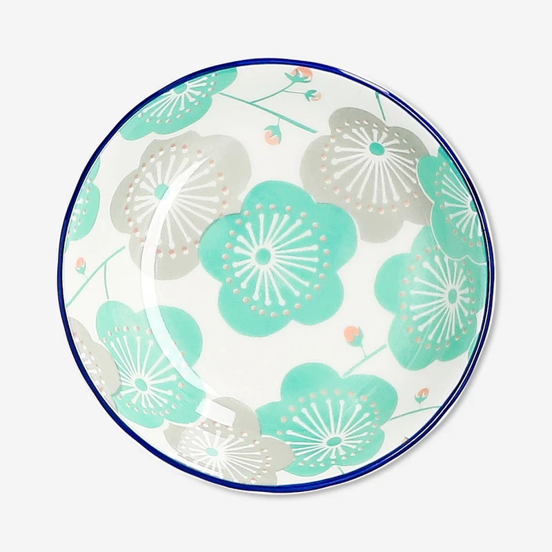 Bowl with flower print - 14 cm