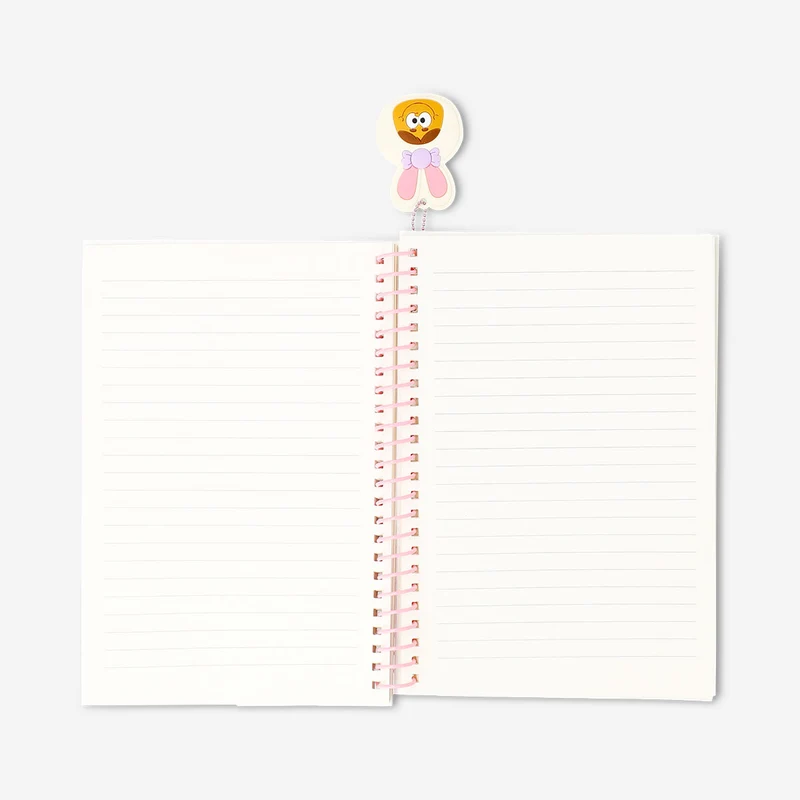 A5 monster candy notebook with charm