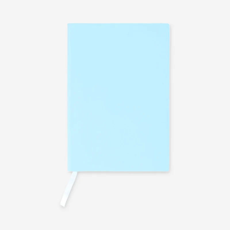 A5 notebook with rainbow edge