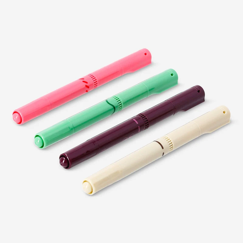 Dual-tip markers for journaling - 4 pcs