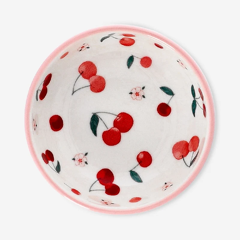 Soya bowl with cherry print - 8 cm