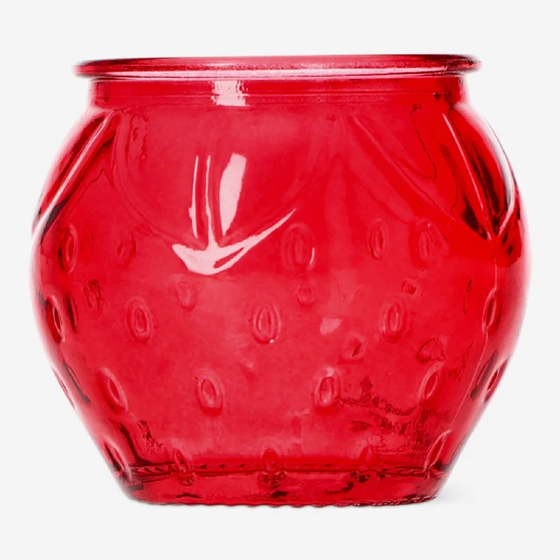 Strawberry tealight holder
