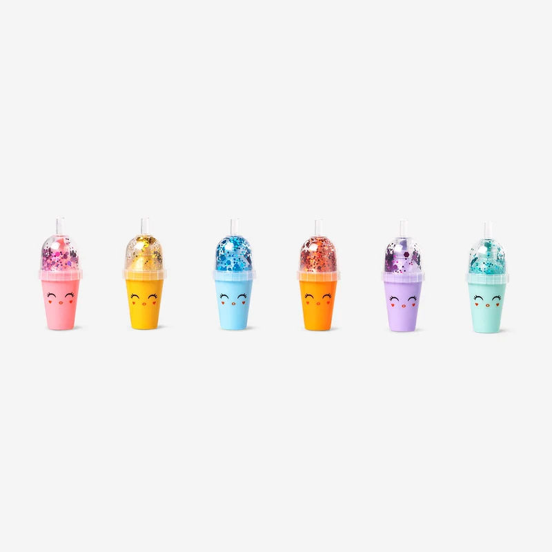 Milkshake highlighters - 6 pcs