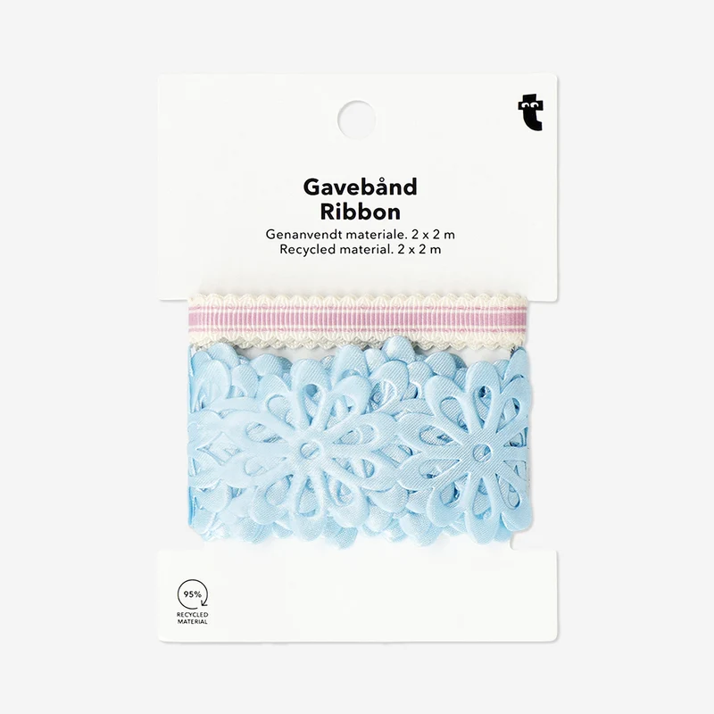 Floral ribbon - 2 pcs
