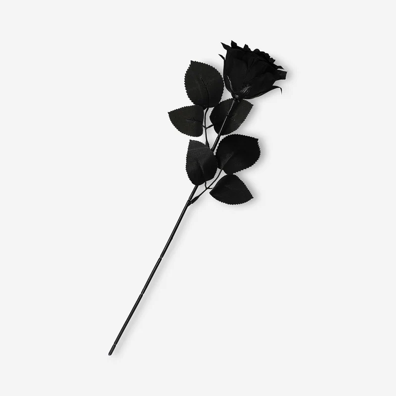 Decorative flower - Black rose