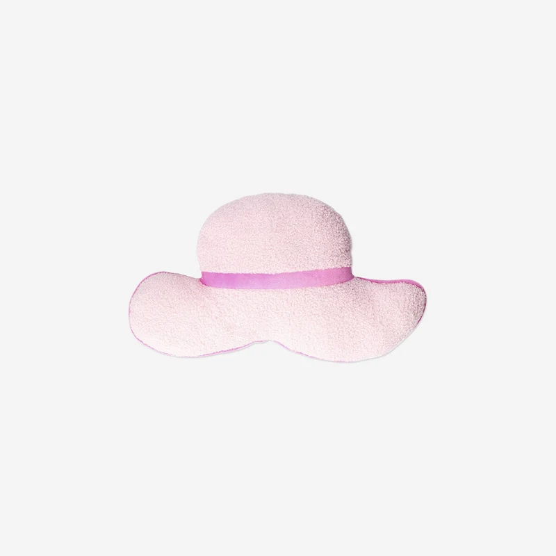 Pink cowboy hat cushion