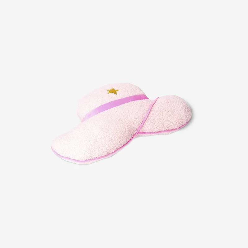 Pink cowboy hat cushion