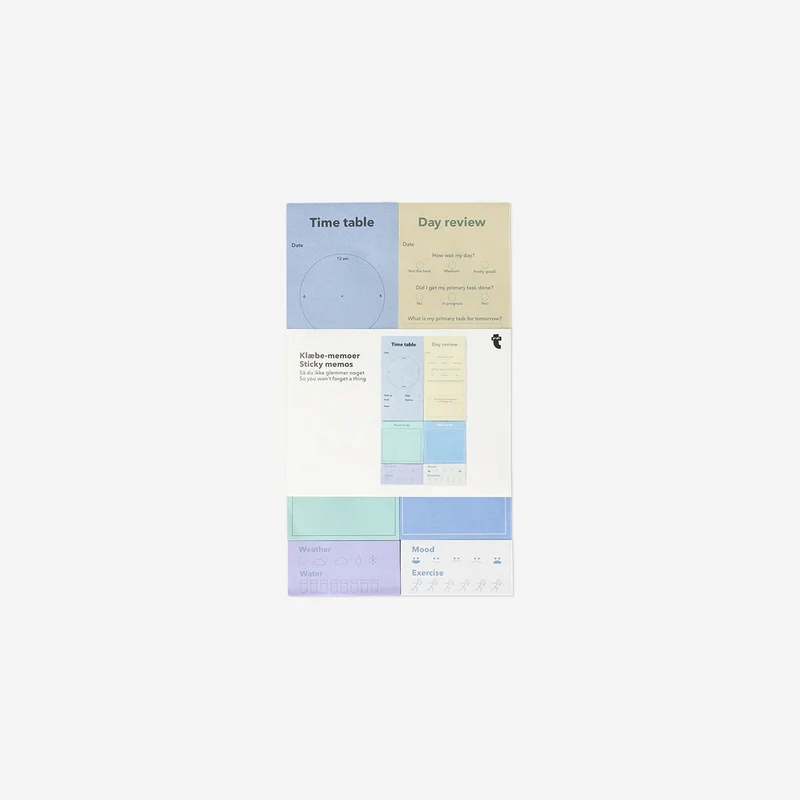 Sticky memos set