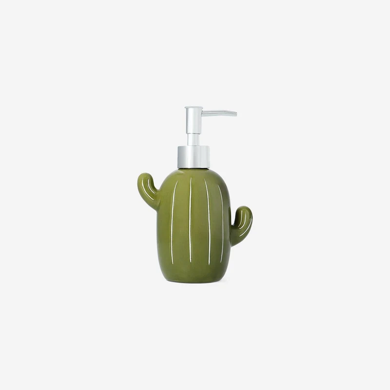 Cactus soap dispenser
