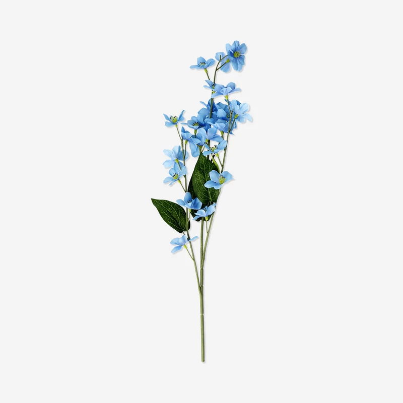 Decorative artificial forget-me-not flower