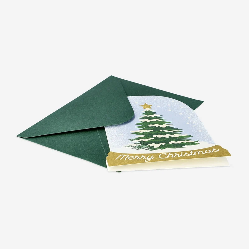 Snowglobe greetings card