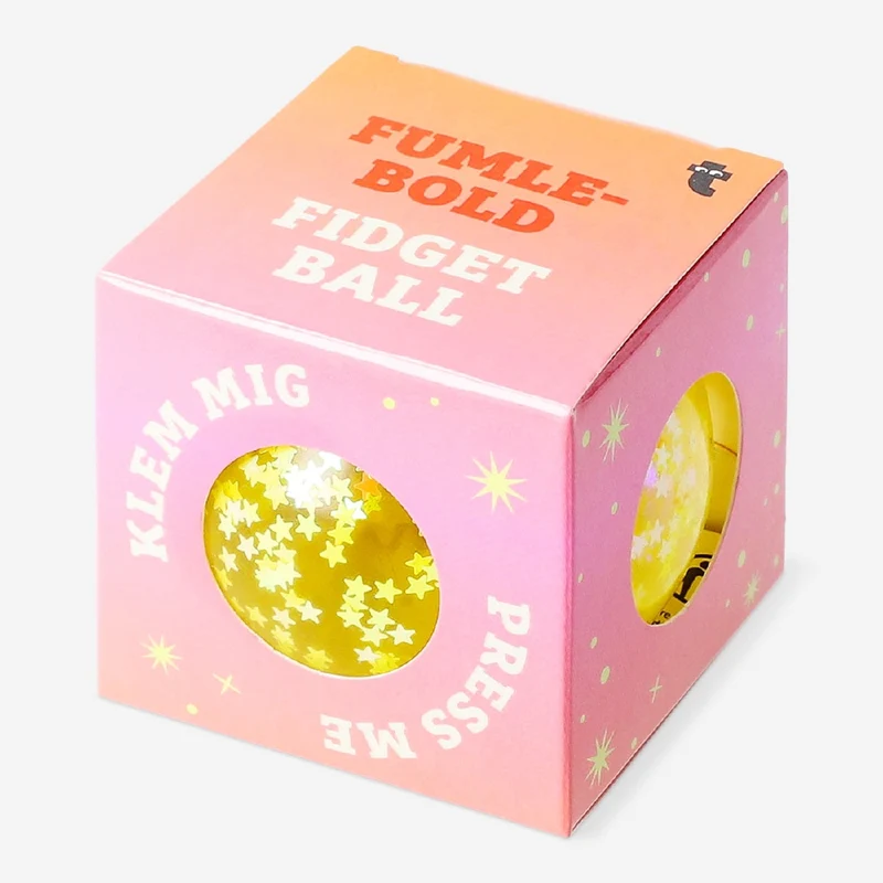 Fidget ball - Gold stars