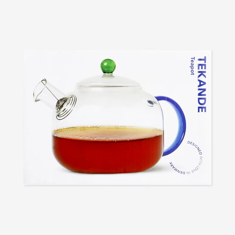 Designer Collection - Glass teapot - 21 cm