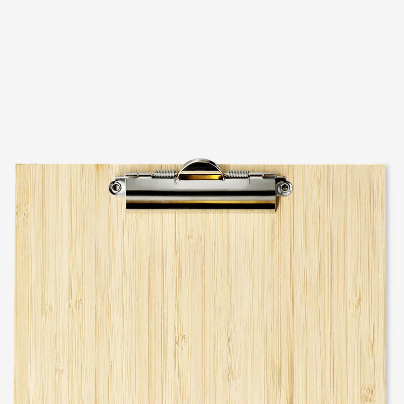 A4 bamboo clipboard