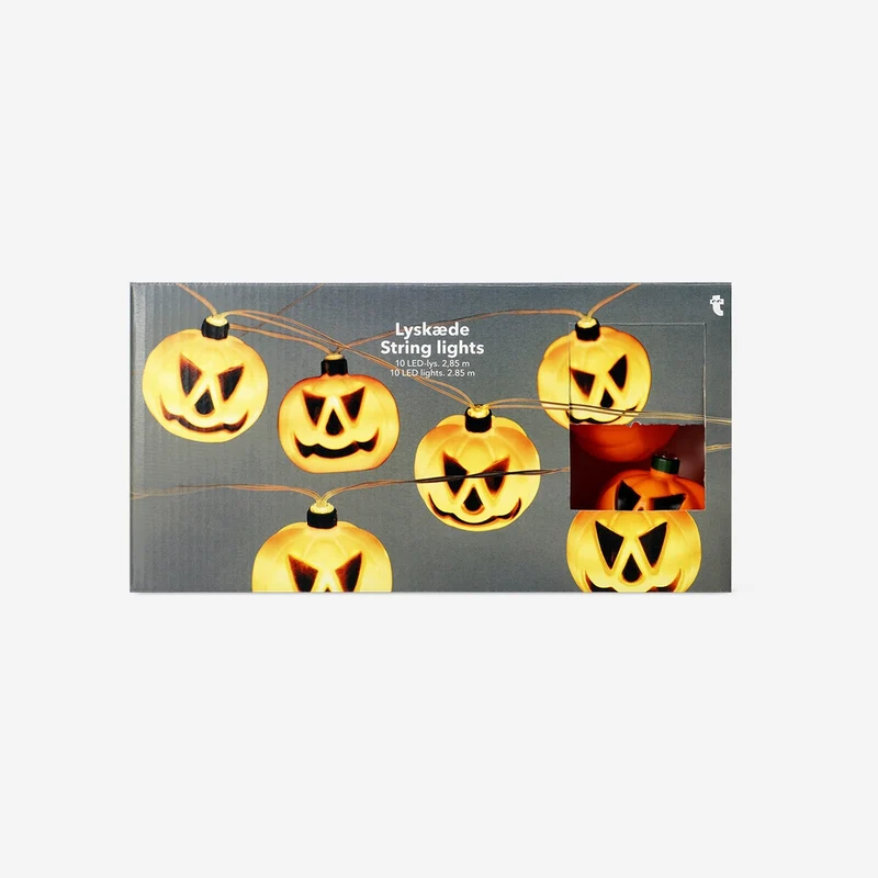 String lights - Halloween pumpkins
