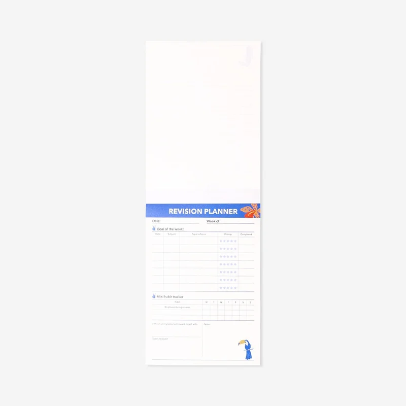 Revision planner pad