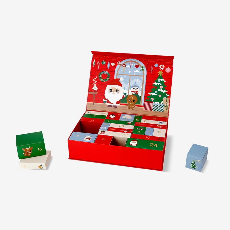 Advent calendar gift box to fill with 24 gifts