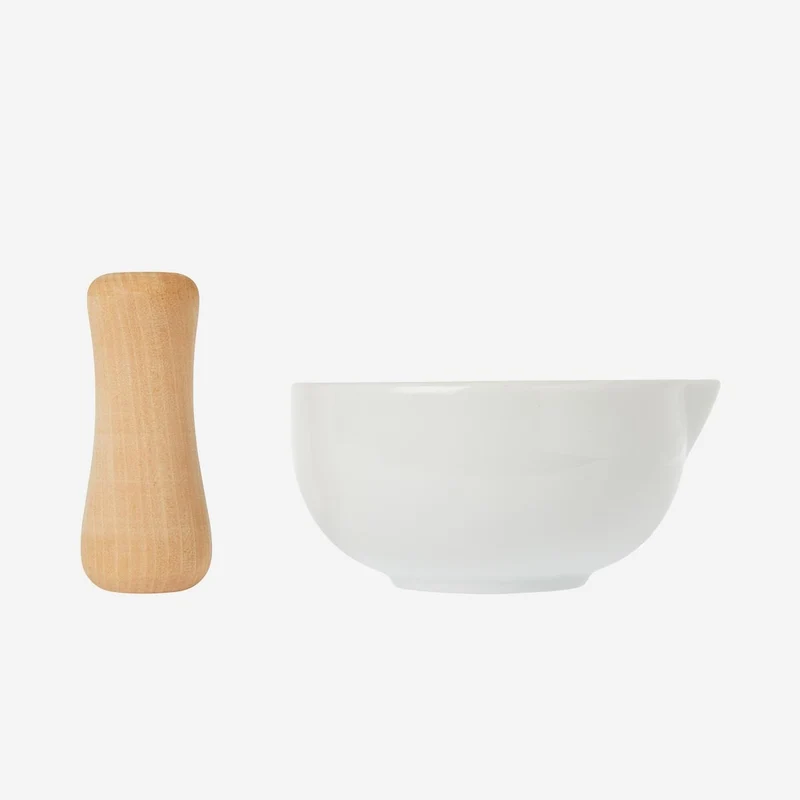 Mortar with pestle