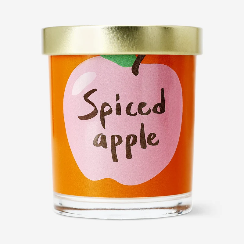 Scented candle - Spiced apple fragrance