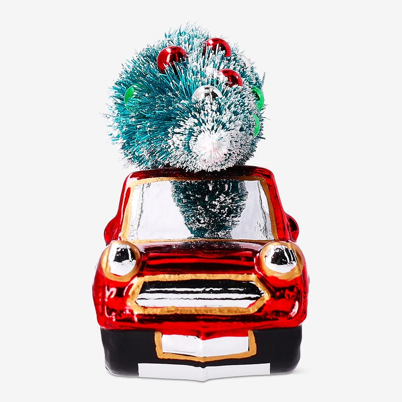 Bauble - Car with Christmas tree