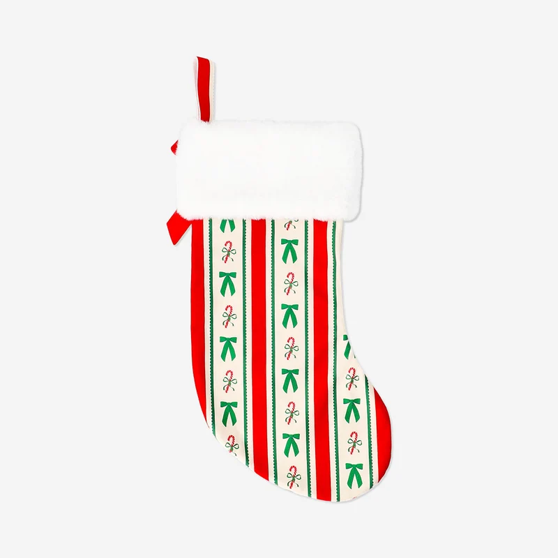 Velvet Christmas stocking