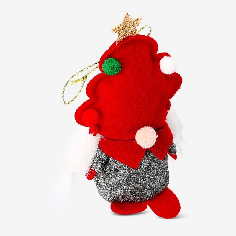 Hanging ornament - Elf lady in felt
