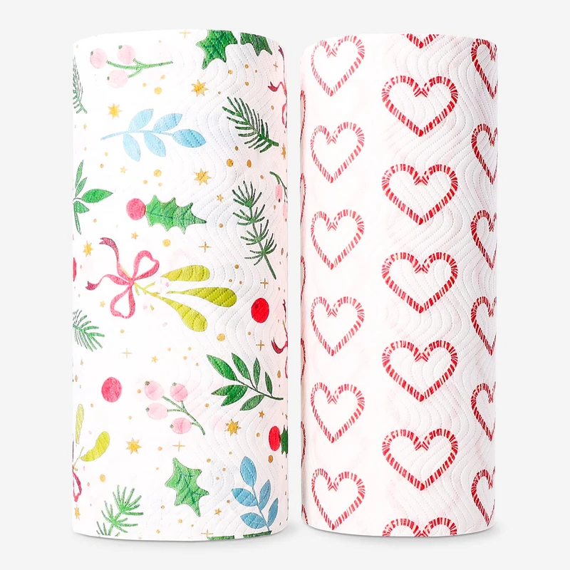Paper towels with Christmas prints - 2 pcs