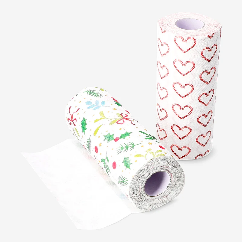 Paper towels with Christmas prints - 2 pcs