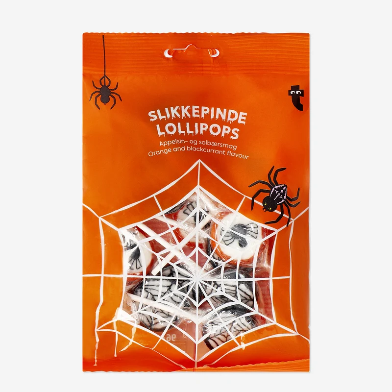 Lollipops - Orange and blackcurrant flavour