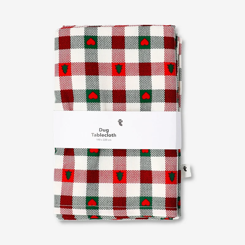 Checkered tablecloth - 140x220 cm