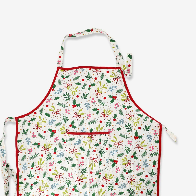Apron with Christmas print - For adults