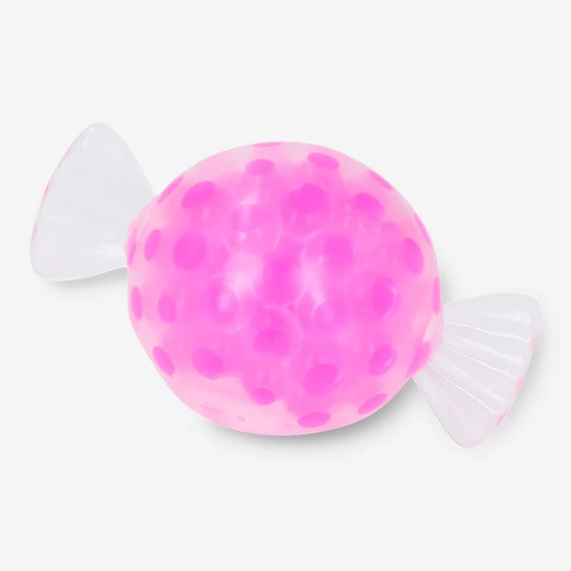 Press me toy - Pink hard candy with cooling effect
