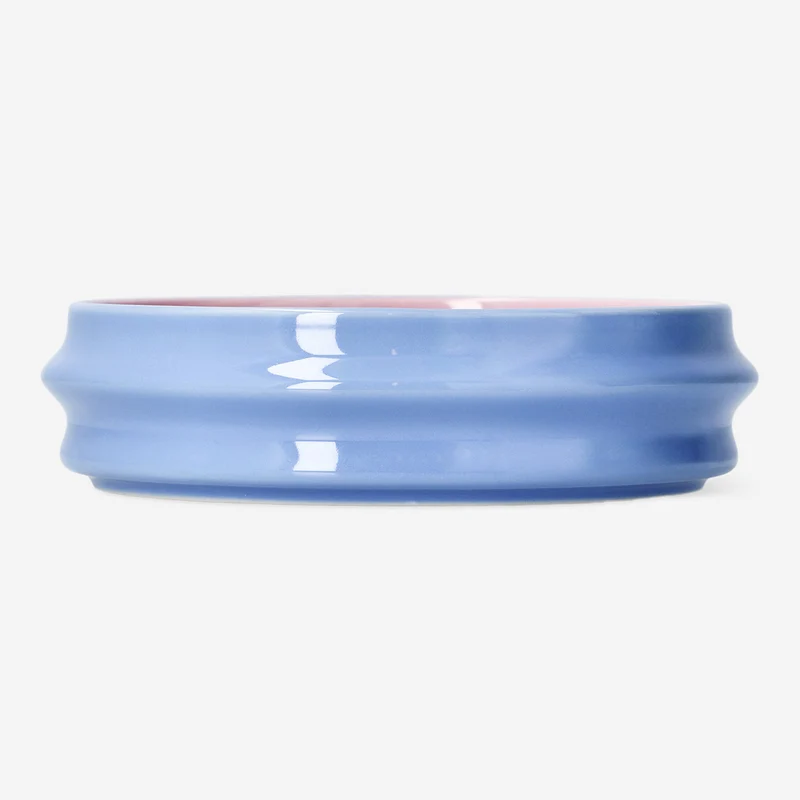 Designer Collection - Blue and pink bowl - 15 cm