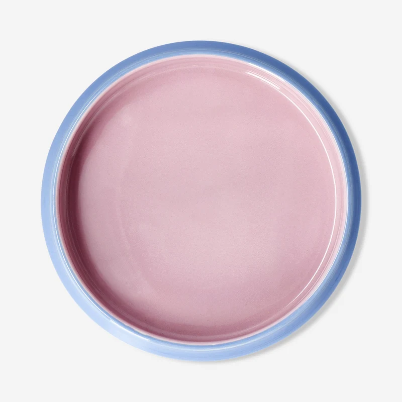 Designer Collection - Blue and pink bowl - 15 cm