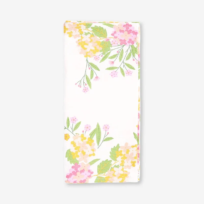 Floral table runner - 35x130 cm