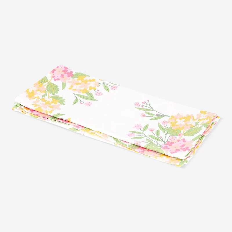 Floral table runner - 35x130 cm