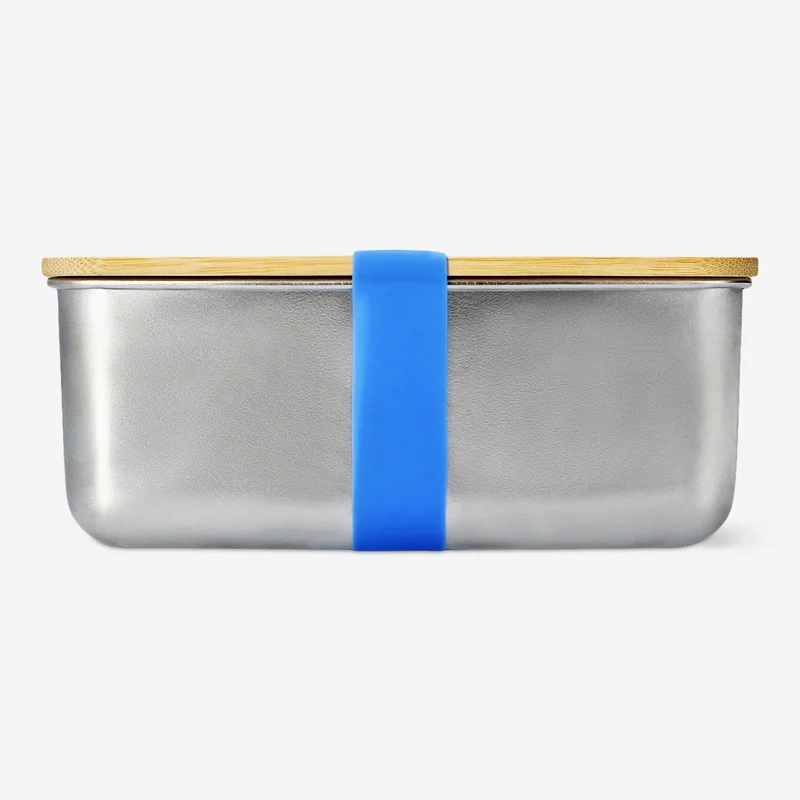 Designer Collection - Steel lunchbox with lid - 17 cm