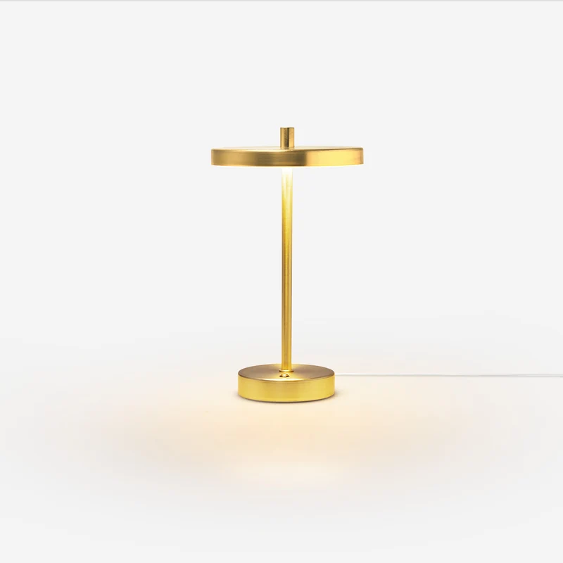 Gold cosy lamp - With three light settings