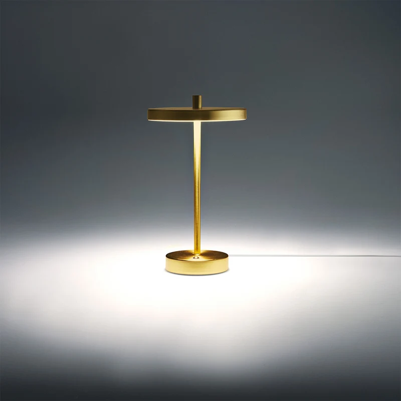 Gold cosy lamp - With three light settings