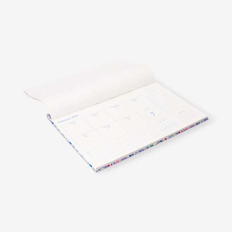 Floral weekly planner 2027