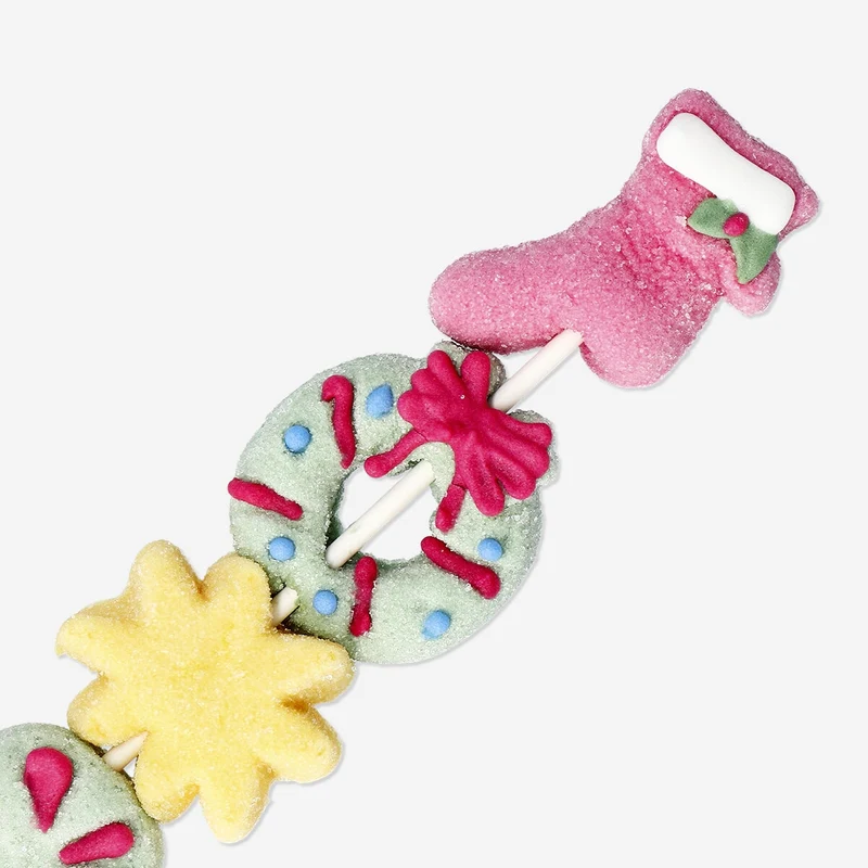 Christmas marshmallows on stick