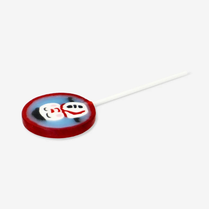 Snowman lollipop - Apple flavour