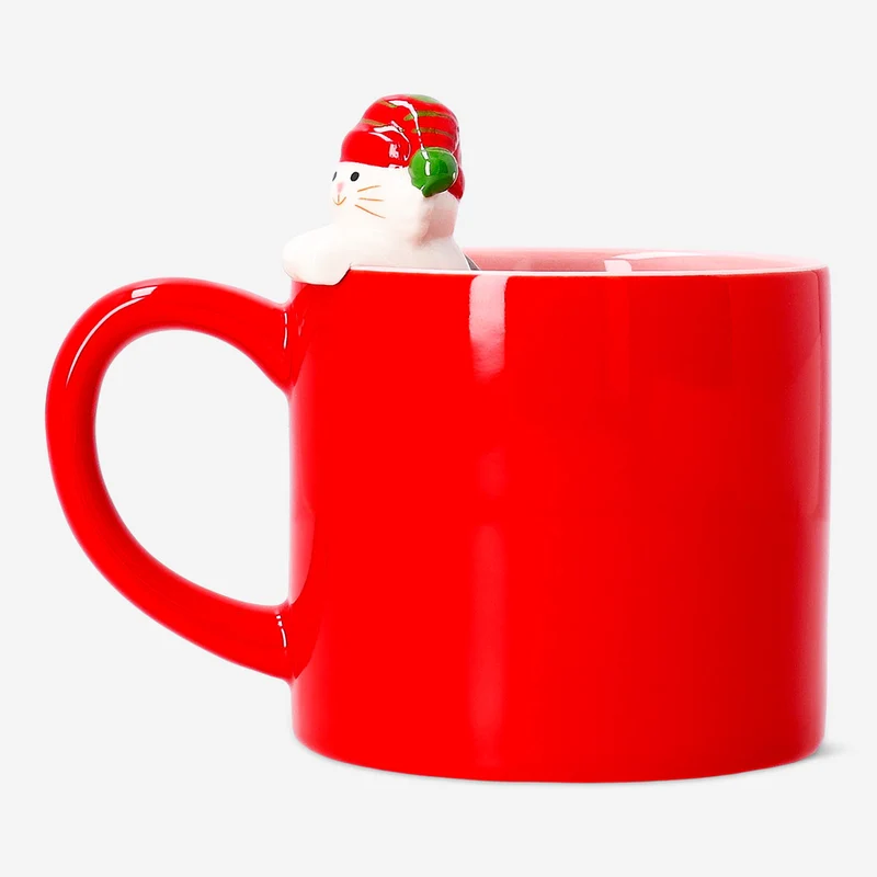 Mug with 3D cat - 420 ml